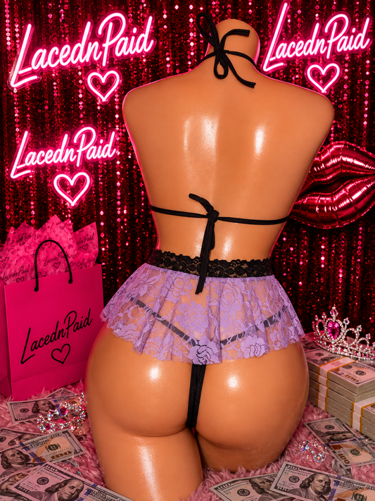 The Lavender Luxe Lace Set