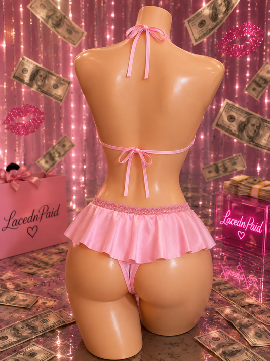 Blush Doll Ruffle Set