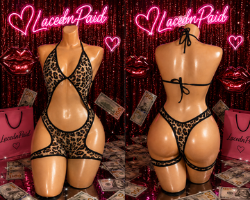 Leopard Luxe Cutout Set